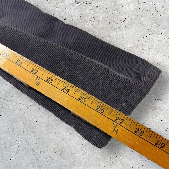 Vintage Levi’s 517 Boot Cut Gray Corduroy Jeans Juniors 7 JR Western Casual - Picture 9 of 9